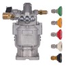 Mikatesi 3/4" Shaft Horizontal Pressure Washer Pump - 2600-3000 PSI