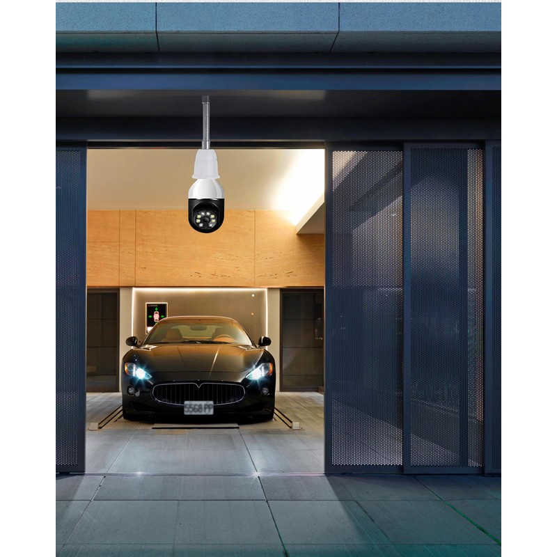 E26 Light Socket Extender Adapter, Flexible Socket Extension for Medium