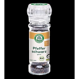 Lebensbaum Organic Pepper, Black, Whole (6 x 45 g)