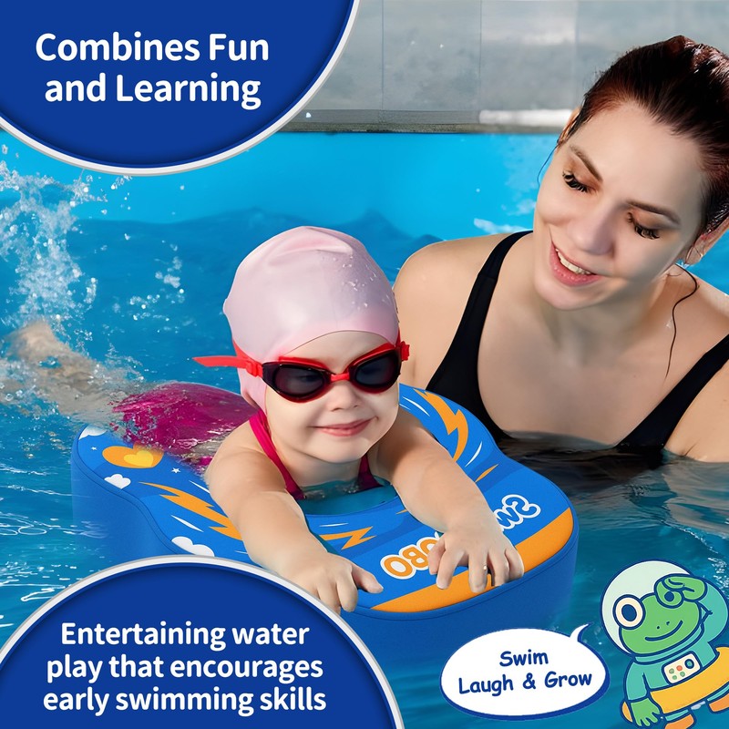 ROHSCE Baby Beach Float with Canopy 1 Year Old Pool