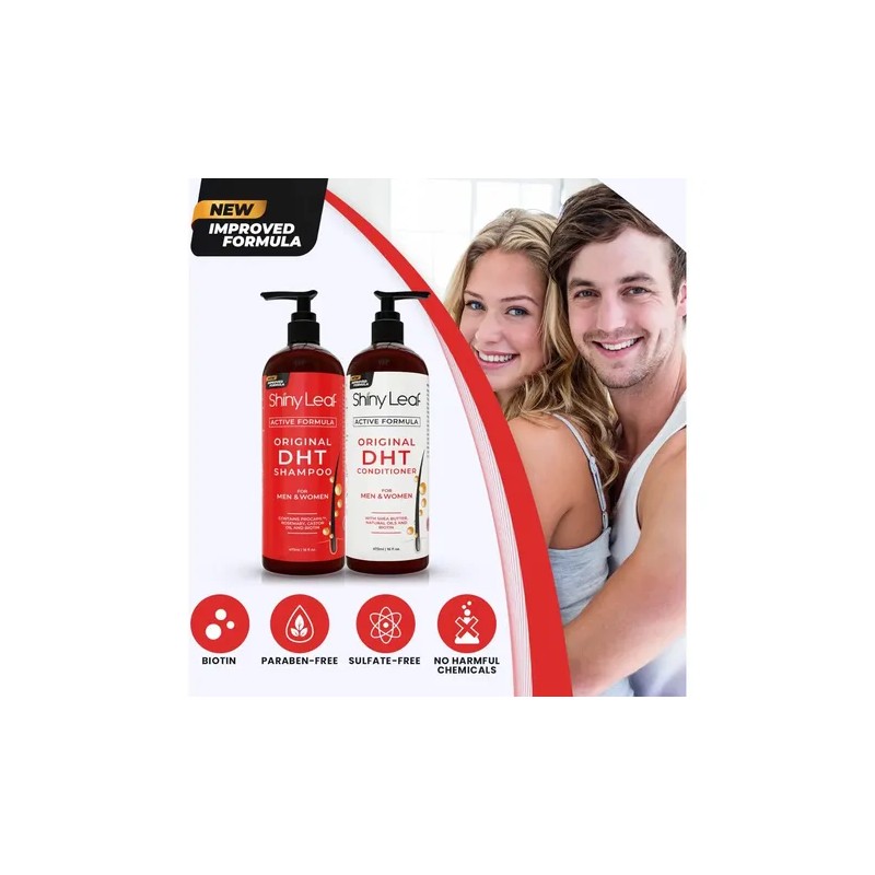 Dht Blocker Champú Anti-pérdida De Cabello Con Biotina