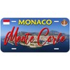 Monte Carlo Monaco Novelty Car Auto License Plate