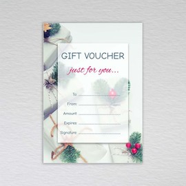 Webspectations Pack of Christmas Gift Vouchers: Festive Gift Vouchers (Pack of 10 without Envelopes)