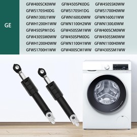 GFW450SSM1WW GFW450SPM1DG GFW450SPK0DG Shock Absorbers, Washer Shock Absorbers Compatible with GE Shocks for Front Load Washer GFW450SSK0WW GFW400SCM1WW GFW430SSM1WW GFWN1600J1WW GFWS1700H1WW
