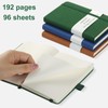 HOMEMARS Notebook A6, pack of 3, notebook A6 blank, 14.4