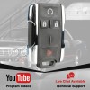 RemoteStop Remote 4BTN Car Key Fob for 2014 2015 2016