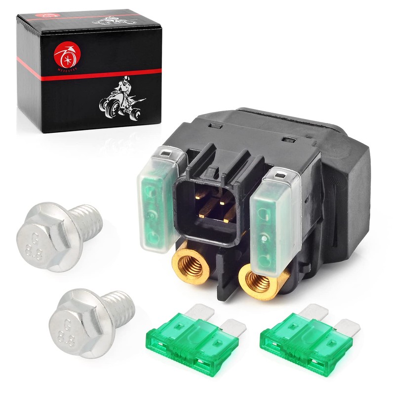 MOTO1988 Solenoid Starter Relay Compatible with Yamaha Grizzly 550 Grizzly