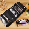 DODAMOUR Large Capacity Makeup Bag, Portable 4-in-1 Foldable Cosmetic Bag,