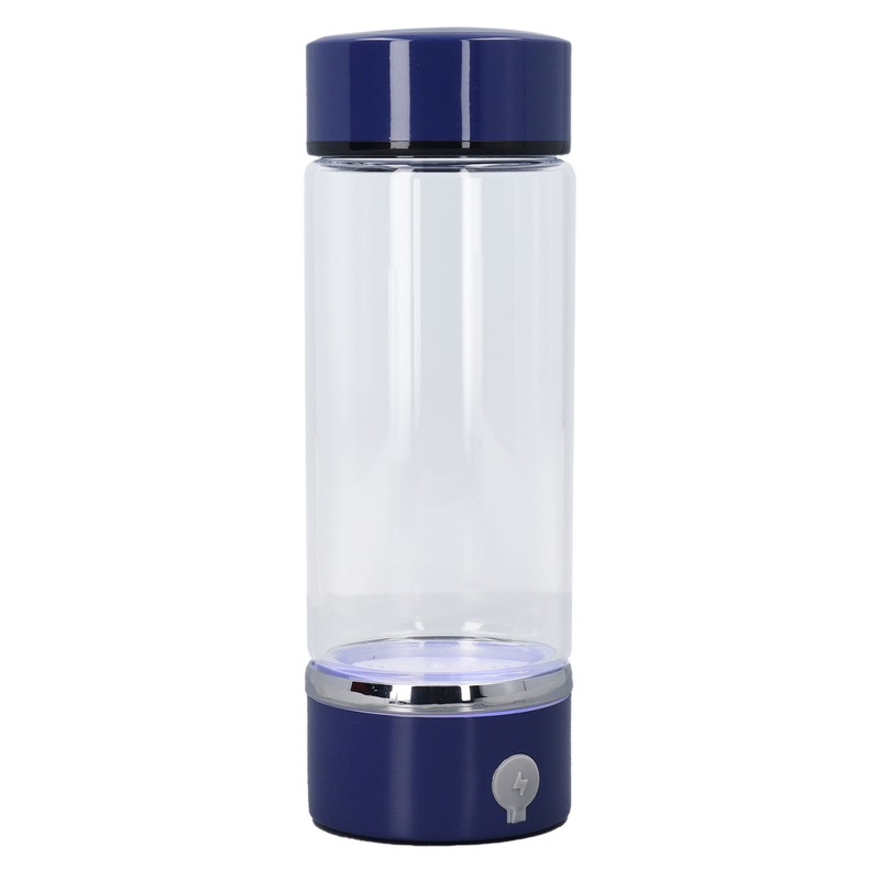 Hydrogen Water Bottle 420ml 3 Minute Rapid Electrolysis Hydrogen Rich