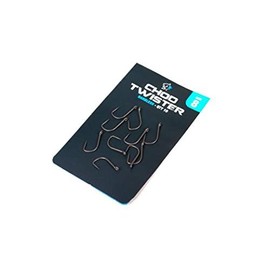 Nash Pinpoint Chod Twister Barbless Hooks Qty 10 (Size 4)
