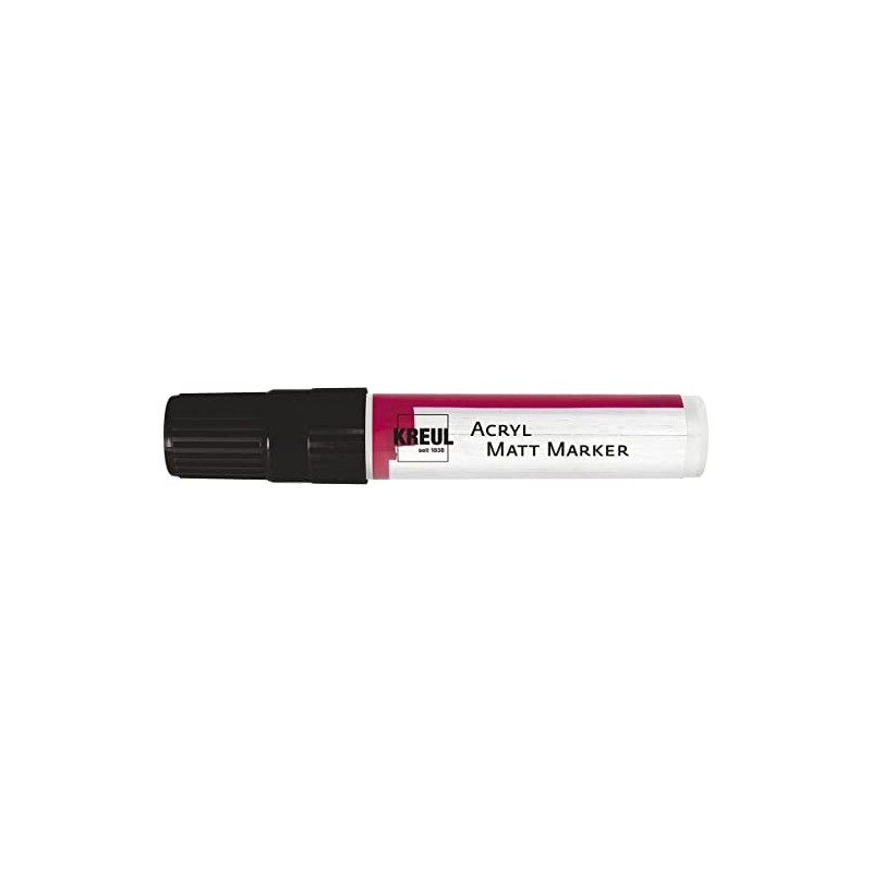 KREUL 46219 – Frosted Acrylic Marker with Chisel Tip, XXL,