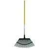 Flexrake 1A Lawn Rake 19-Inch Steel Head with 48-Inch Aluminum