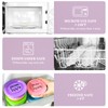 TOFLEN Reusable Small Freezer Containers 5 Oz Plastic Food Storage