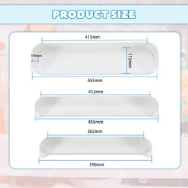 Kojem 29325760166 Replacement Refrigerator Door Shelf Kit Compatible with Dometic Refrigerator Freezer/Upper/Bottom Door Shelf