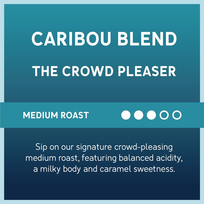 Caribou Coffee, Medium Roast Ground Coffee - Caribou Blend 20