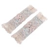TEHAUX 2pcs Lace Fridge Handle Covers Decorative Door Protector Durable