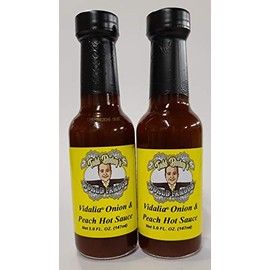 Todd Bosley's World Famous Vidalia Onion & Peach Hot (2 Pack)