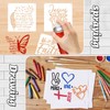 Travone 21Pcs Christian Stencils for Painting on Wood Reusable Motivational