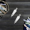 Enhebrador de Agujas de Acero Inoxidable Plata 100