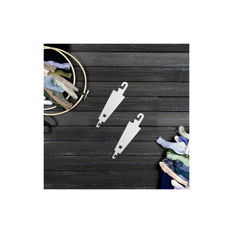 Enhebrador de Agujas de Acero Inoxidable Plata 100