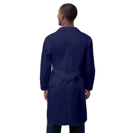 Adar Universal Mens Lab Coats - Classic 39" Lab Coat - 803 - Navy - Size 42