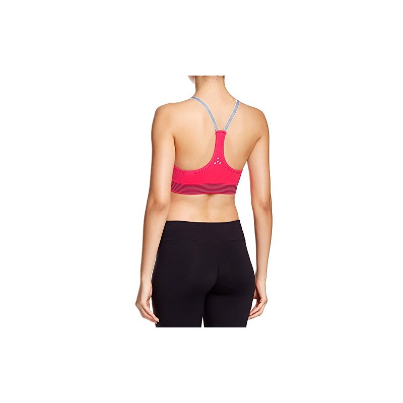 Balanced Tech Sujetador deportivo sin costuras para mujer, Rosado Diva,