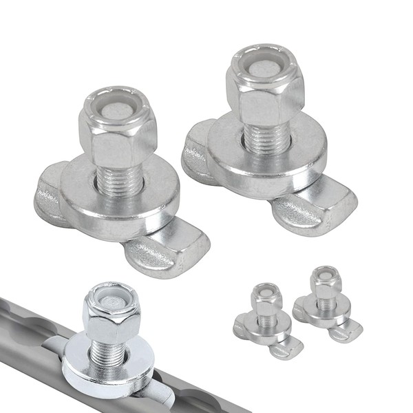 Oldbones L-Track Double Lug Threaded Stud Fitting, L Track Rail