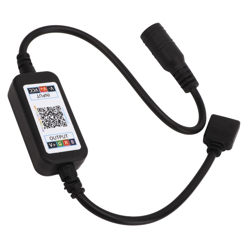 2 Pcs Mini LED Controller Bluetooth RGB Music Controller USB