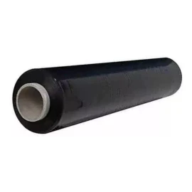 MLNEGRO 1 Rollo Poliestrech Playo Color Negro 18 X 1200 Ft C/60