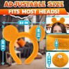 PIKTIME Bear Ears Headband – Soft Yellow Ears Headband &