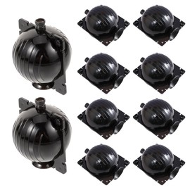 Dfuqanb Pack of 10 Plant Root Growing Box, Reusable Plant Root Box, Root Ball Grafting Tools, for Cutting Plants and Seedlings (8.5 cm Diameter)