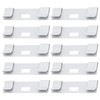 20 Pcs Vertical Blind Repair Clips Replacement Slats for Fixing