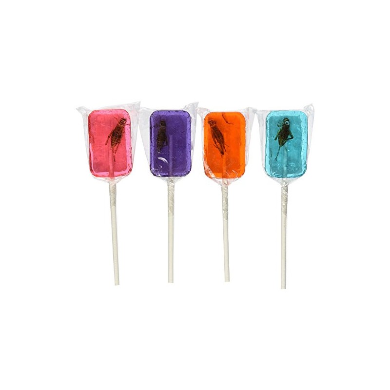 Hotlix Assorted Cricket Sucker Lollipop - Pack of 4 -