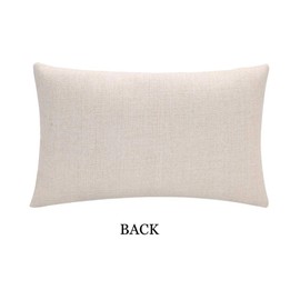 7COLORROOM Farmhouse Lumbar Pillow Covers Blue Background Dream Big Inspirational Quotes Rectangular/Waist Cushion Covers Farmhouse Rustic Home Decor Pillowcase 12”×20”,for Housewarming Gifts (Blue)