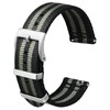 [Anbeer] Nylon Watch Band, Two-Piece Quick Release Replacement Strap with