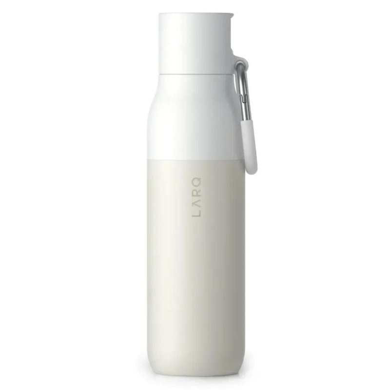 LARQ Filtered Water Bottle 500ml, Granite White