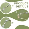 WUSJCOF Girls and Bride Communion Headband - Silver Flower Hair