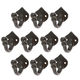 Hammer and Tongs - Arrow Head Hook - W35mm x H40mm - Black - Pack of 10