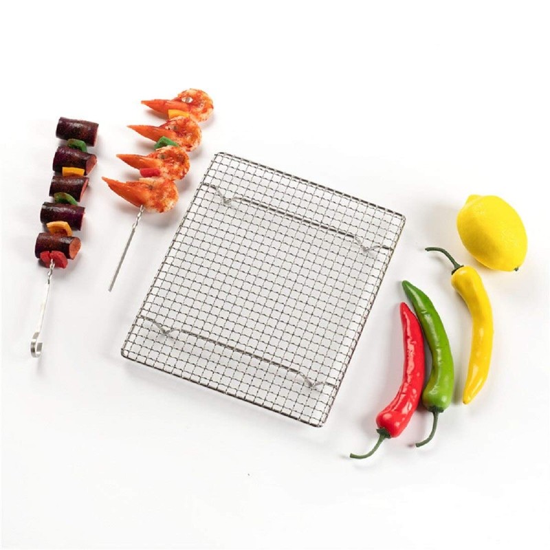 InBlossoms 304 Stainless Steel Cooling Rack Versatile Baking Rack Heat