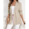 HELYO Women's Cardigans Sweater with Pockets Casual Lightweight Open Front