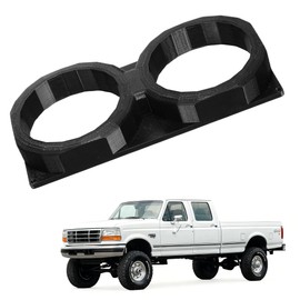 YAORISE Dual Cup Holder for 1992-1997 OBS Ford F150 F250 F350, Compatible with OBS Ford Accessories Center Console Cup Holder, Fit for 1992-1997 F-Series with 40/20/40 Seat Setup