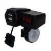 Definitive Supplies RIDEZ DEF DUAL USB CHARGER + VOLTMETER DEF-UC1