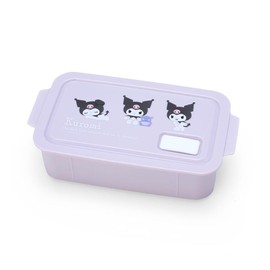 Sanrio SANRIO Sanrio Lunch Box Kuromi, Kuromi-chan, 1.97 x 7.09 x 3.74 inches (5 x 18 x 9.5 cm), New Life Lunchware, Character, 292923