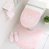 DaiDo Blink Toilet Mat Approx 62x62cm (Pink)