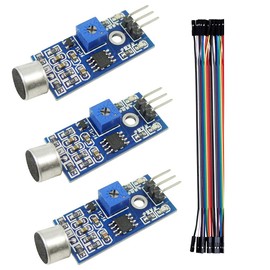 KKHMF 3pcs Sound Sensor Module Voice Detection Voice Control Switch