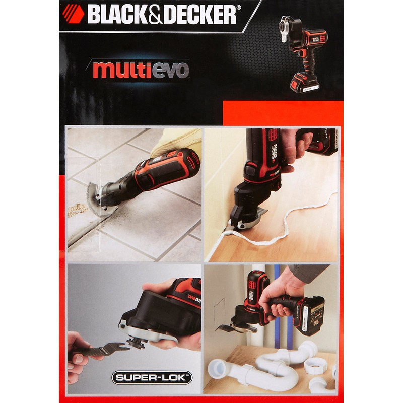 Black & Decker Cordless Multi-Tool for Multievo Oscillating Head Attachment