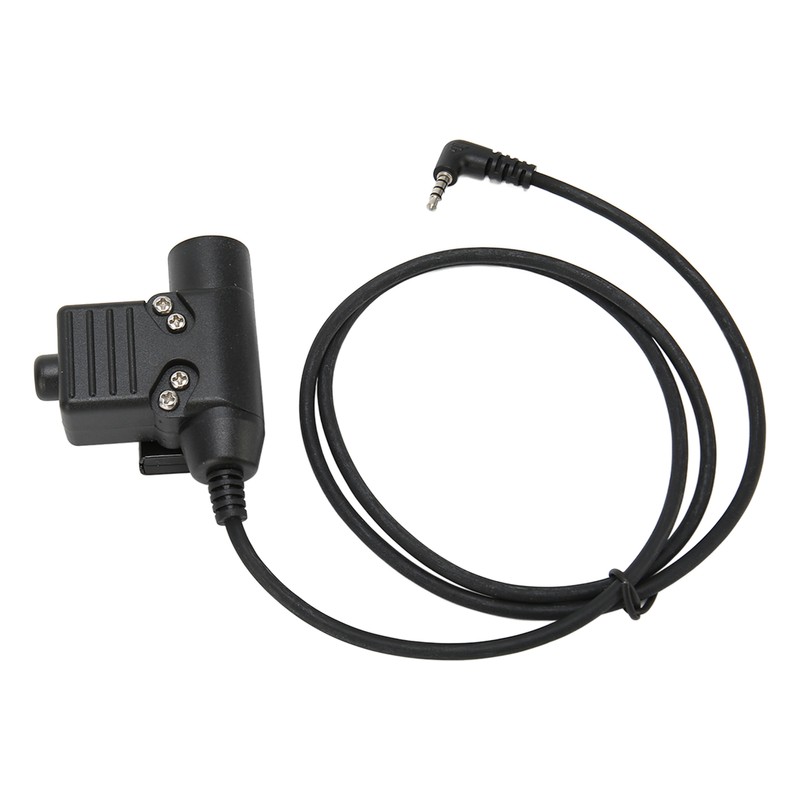 U94 PTT Headset Adapter 90cm Back Clip Headset Connector Cable