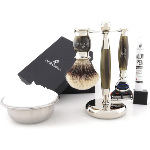 Jag Shaving Shaving Set - 3 Piece Shaving Set -