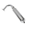 Exhaust Muffler Pipe Motorized Bicycle Engine Muffle Tailpipe Exhaust Pipe