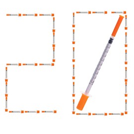 XTAIQD 20 pack 1ml 0.31x8mm Plastic Multiple Uses Measuring Tools,Dispensing Measuring Tool,laboratory accessories, individually sealed packaging (20)